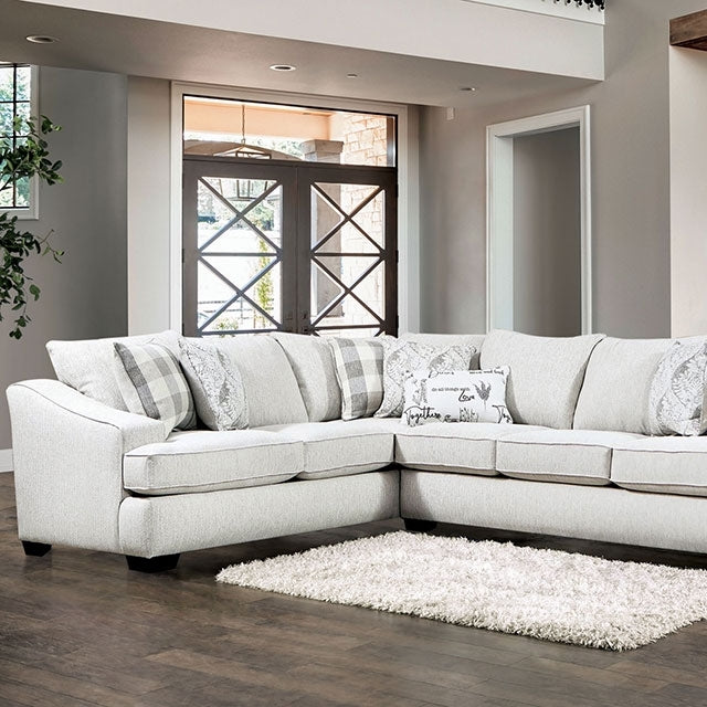  Furniture of America Leamington Fabric Sectional SM5401-SECT IMAGE 1