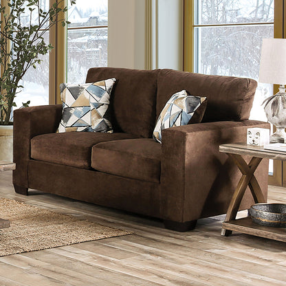  Furniture of America Heathway Stationary Fabric Loveseat SM5407-LV IMAGE 1
