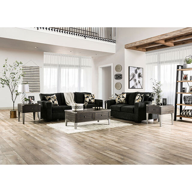  Furniture of America Heathway Stationary Fabric Sofa SM5408-SF IMAGE 2