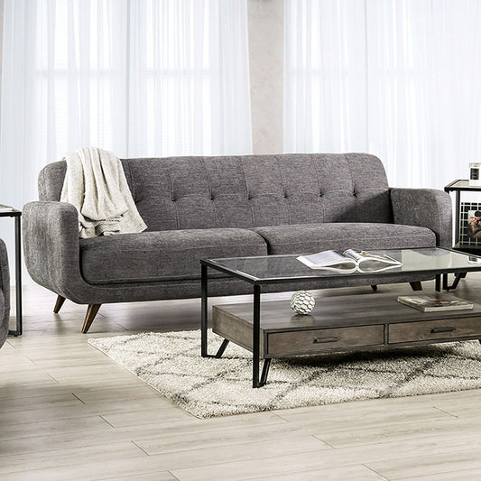  Furniture of America Siegen Stationary Fabric Sofa SM6044-SF IMAGE 1