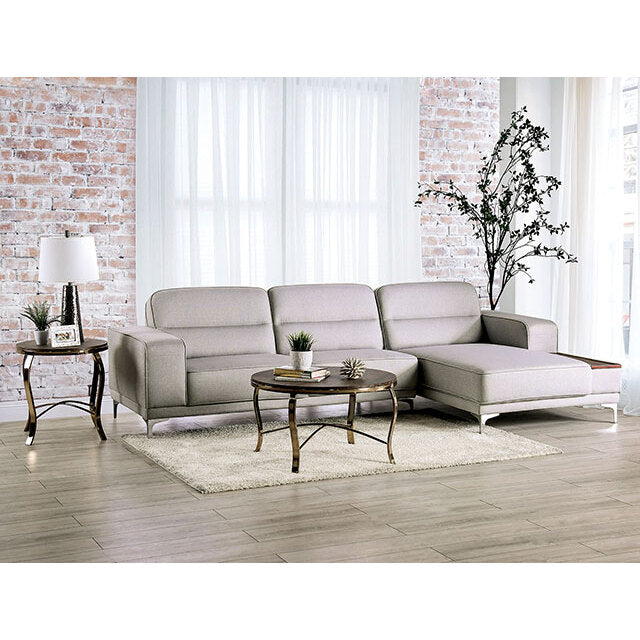  Furniture of America Riehen Fabric Sectional SM6047-SECT IMAGE 2
