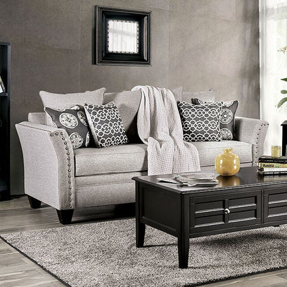  Furniture of America Talgarth Stationary Fabric Sofa SM6221-SF IMAGE 1
