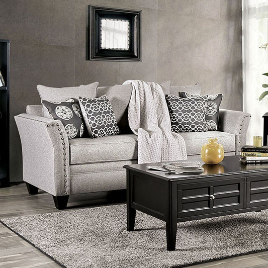  Furniture of America Talgarth Stationary Fabric Sofa SM6221-SF IMAGE 1