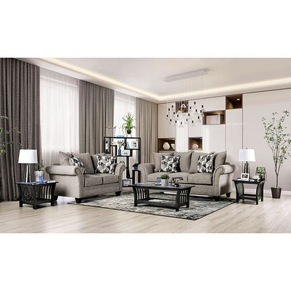  Furniture of America Shelly Stationary Fabric Sofa SM6224-SF IMAGE 2