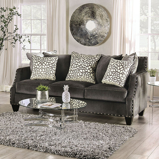  Furniture of America Hendon Stationary Fabric Sofa SM6227-SF IMAGE 1