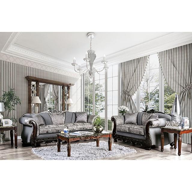Furniture of America Newdale SM6424-LV Love Seat IMAGE 2