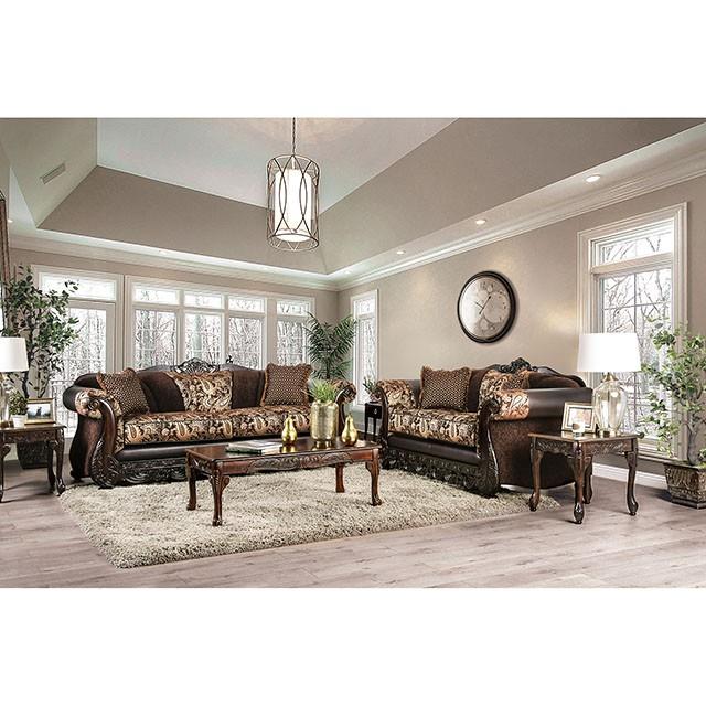 Furniture of America Newdale SM6427-LV Love Seat IMAGE 2