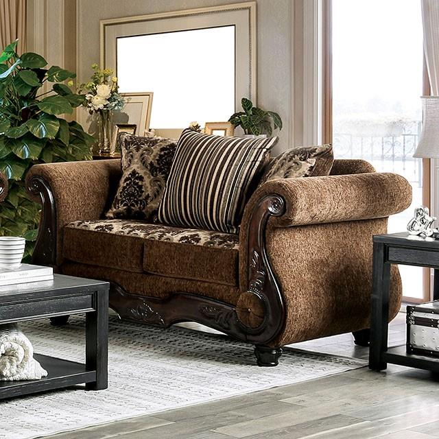  Furniture of America Tilde SM6430-LV Love Seat IMAGE 1