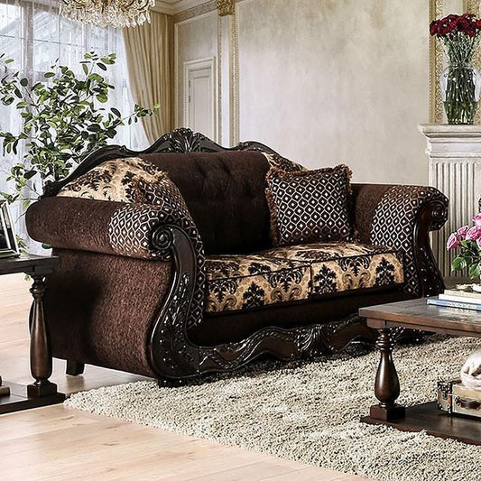 Furniture of America Ronja SM6431-LV Love Seat IMAGE 1