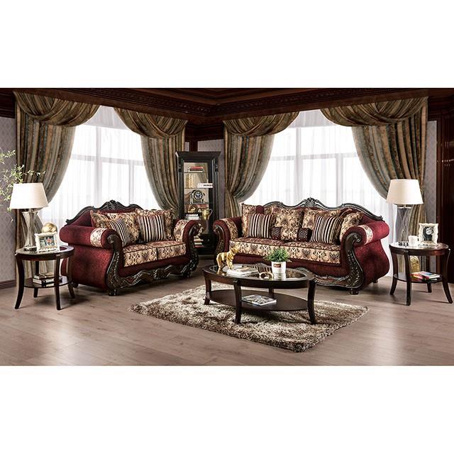 Furniture of America Matteo SM6433-LV Love Seat IMAGE 2