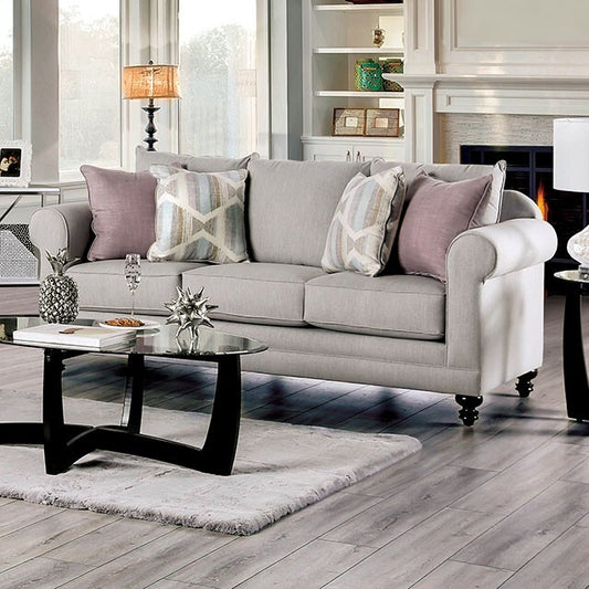  Furniture of America Kacey Stationary Fabric Sofa SM6435-SF IMAGE 1