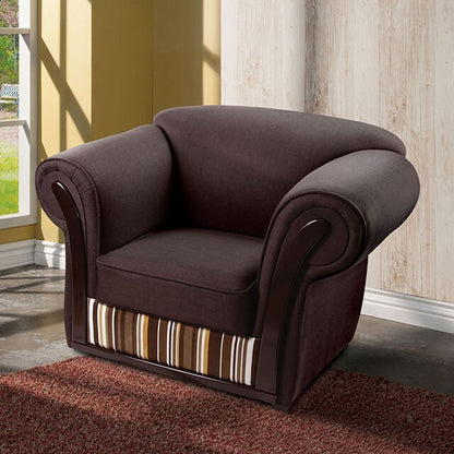  Furniture of America Somerset Stationary Fabric Chair SM6601-CH IMAGE 1