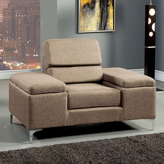  Furniture of America Rhodes Stationary Fabric Chair SM6605-CH IMAGE 1