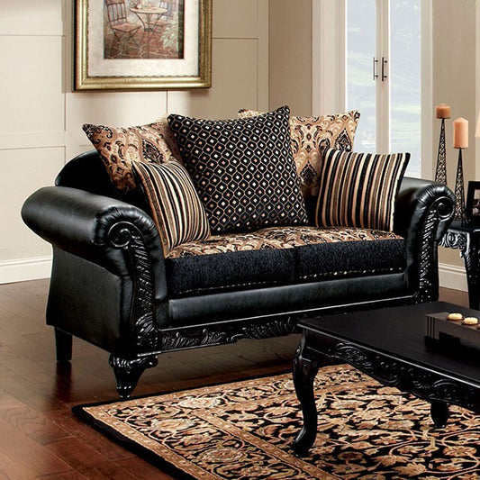  Furniture of America Theodora Stationary Loveseat SM7505N-LV IMAGE 1