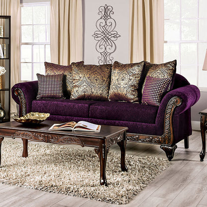  Furniture of America Casilda Stationary Fabric Sofa SM7743-SF IMAGE 1