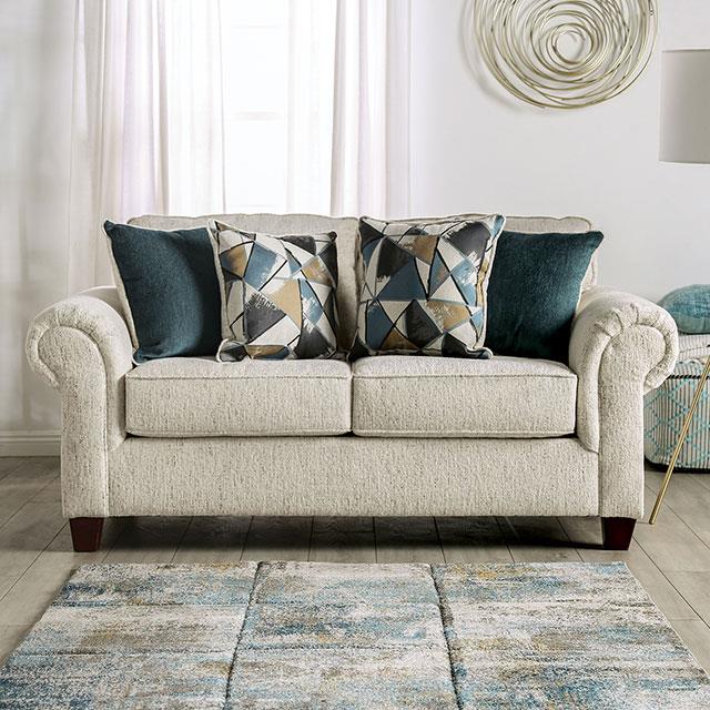 Furniture of America Delgada SM7749-LV Loveseat IMAGE 1