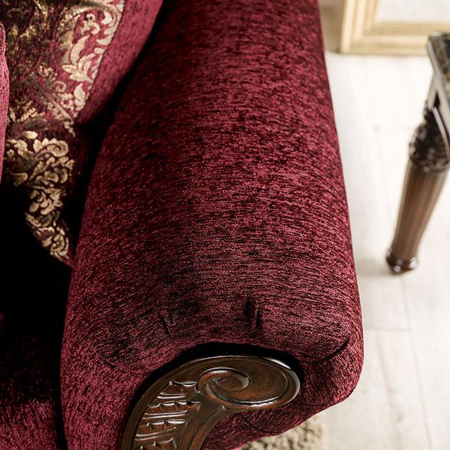  Furniture of America Letizia Stationary Fabric Sofa SM7757-SF IMAGE 8