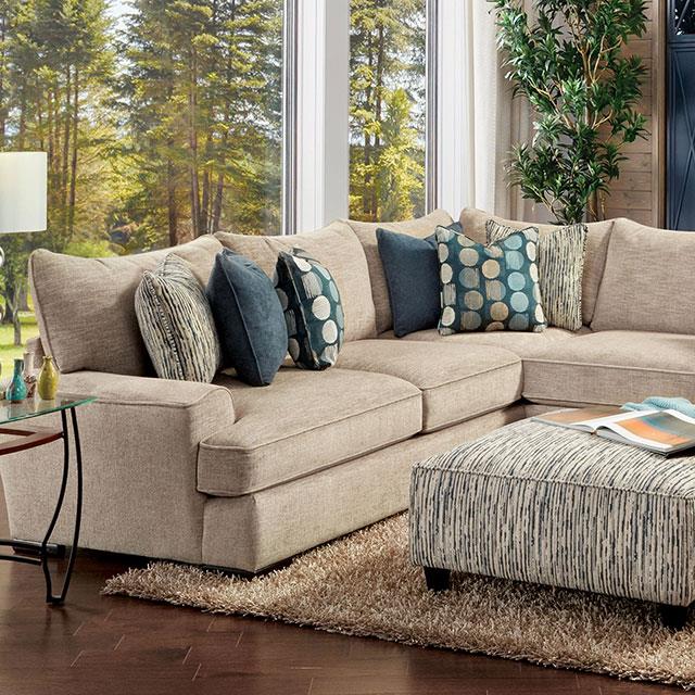 Furniture of America Eastleigh SM8187-SECT Sectional IMAGE 1