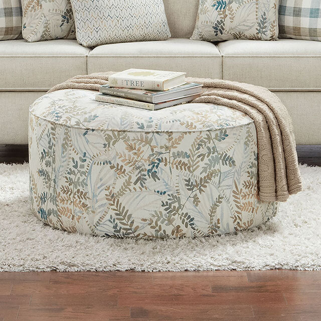  Furniture of America Cadigan SM8191-OT Ottoman IMAGE 1