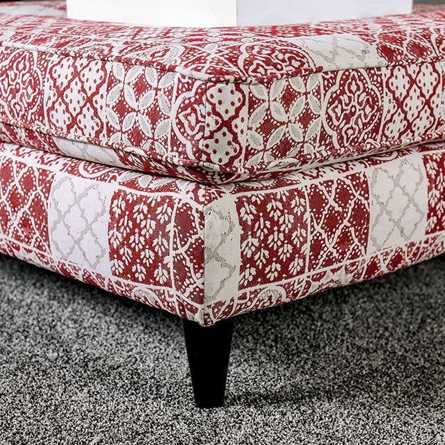 Furniture of America Ames Fabric Ottoman SM8250-OT IMAGE 4