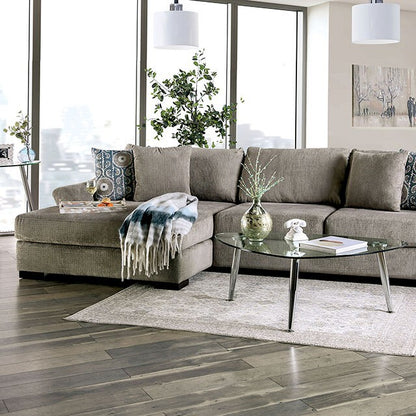  Furniture of America Sigge Fabric Sectional SM9110-SECT IMAGE 1
