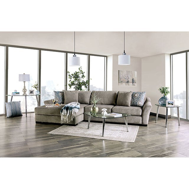  Furniture of America Sigge Fabric Sectional SM9110-SECT IMAGE 2