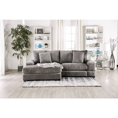  Furniture of America Ainsley Fabric Sectional SM9111 IMAGE 3