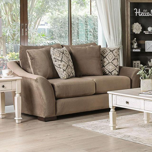 Furniture of America Oacoma SM9114-LV Love Seat IMAGE 1