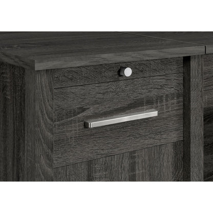  Coaster Furniture Dylan 801576 60-inch 4-Drawer Lift Top Office Desk - Weathered Grey IMAGE 13