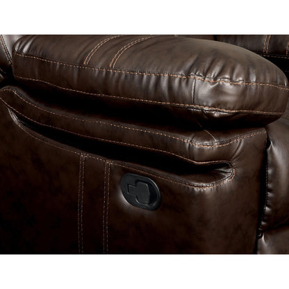  Furniture of America Listowel Bonded Leather Recliner CM6992-CH IMAGE 4