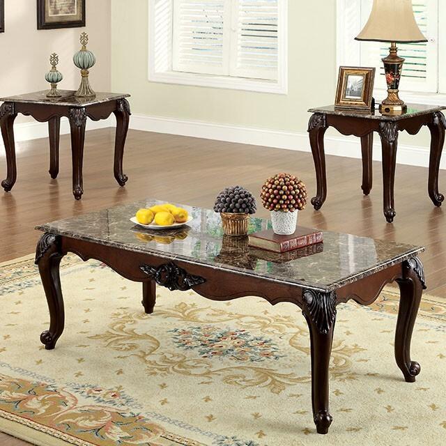  Furniture of America Colchester Occasional Table Set CM4423-3PK IMAGE 1