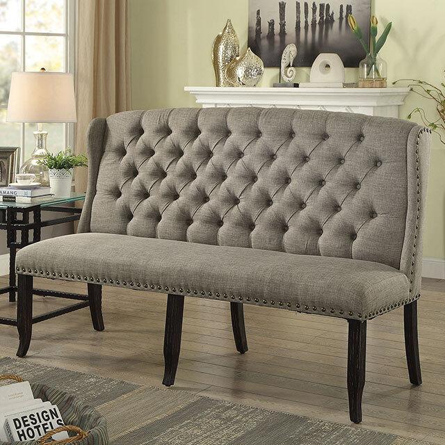  Furniture of America Home Decor Benches CM3324BK-LG-BNL IMAGE 1