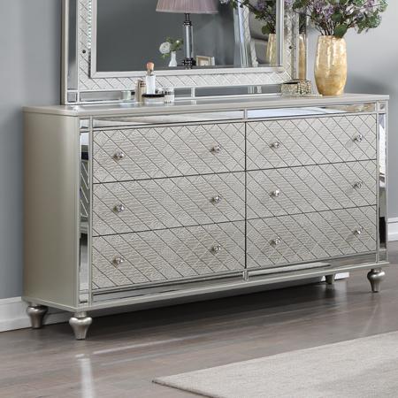Crown Mark Cristian B1680-1 Dresser - Champagne IMAGE 1