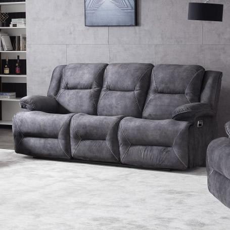 Generation Trade Belmont 684040 Sofa - Dark Grey Fabric IMAGE 1