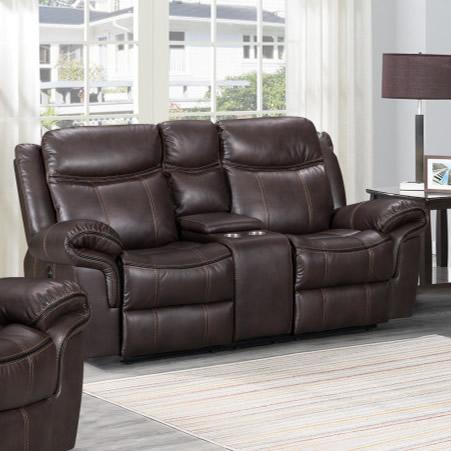 Generation Trade Boulder 689521 Loveseat - Brown IMAGE 1