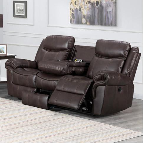 Generation Trade Boulder 689520 Sofa - Brown IMAGE 1