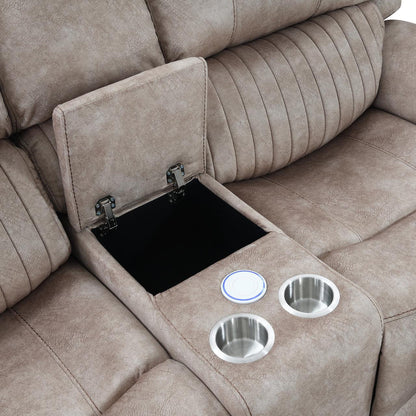 Generation Trade Frontier 655321 Love Seat - Brown IMAGE 2