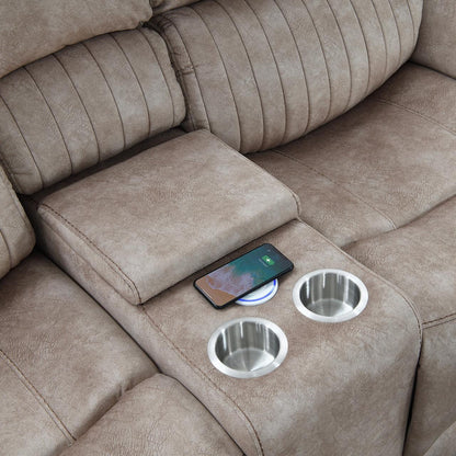 Generation Trade Frontier 655321 Love Seat - Brown IMAGE 3