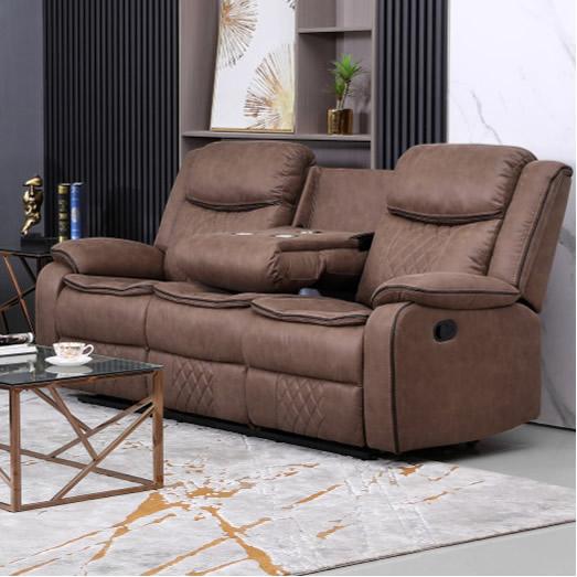 Generation Trade Silverado 660320 Sofa - Brown IMAGE 1
