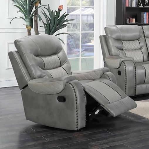 Generation Trade Starwood 691022 Recliner Glider - Grey IMAGE 1