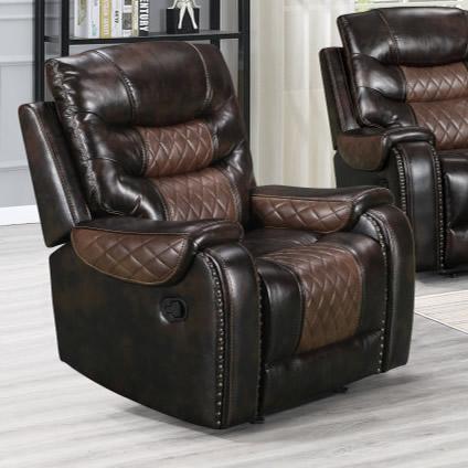 Generation Trade Starwood 691322 Recliner Glider - Brown IMAGE 1