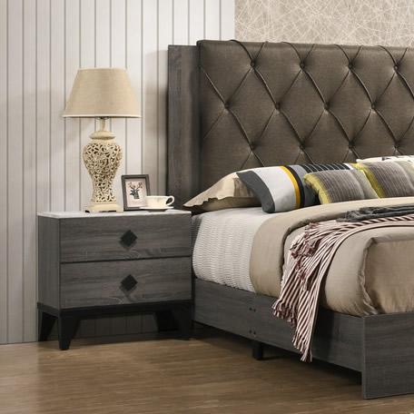 Generation Trade Villa 149297 Nightstand - Dark Grey IMAGE 1