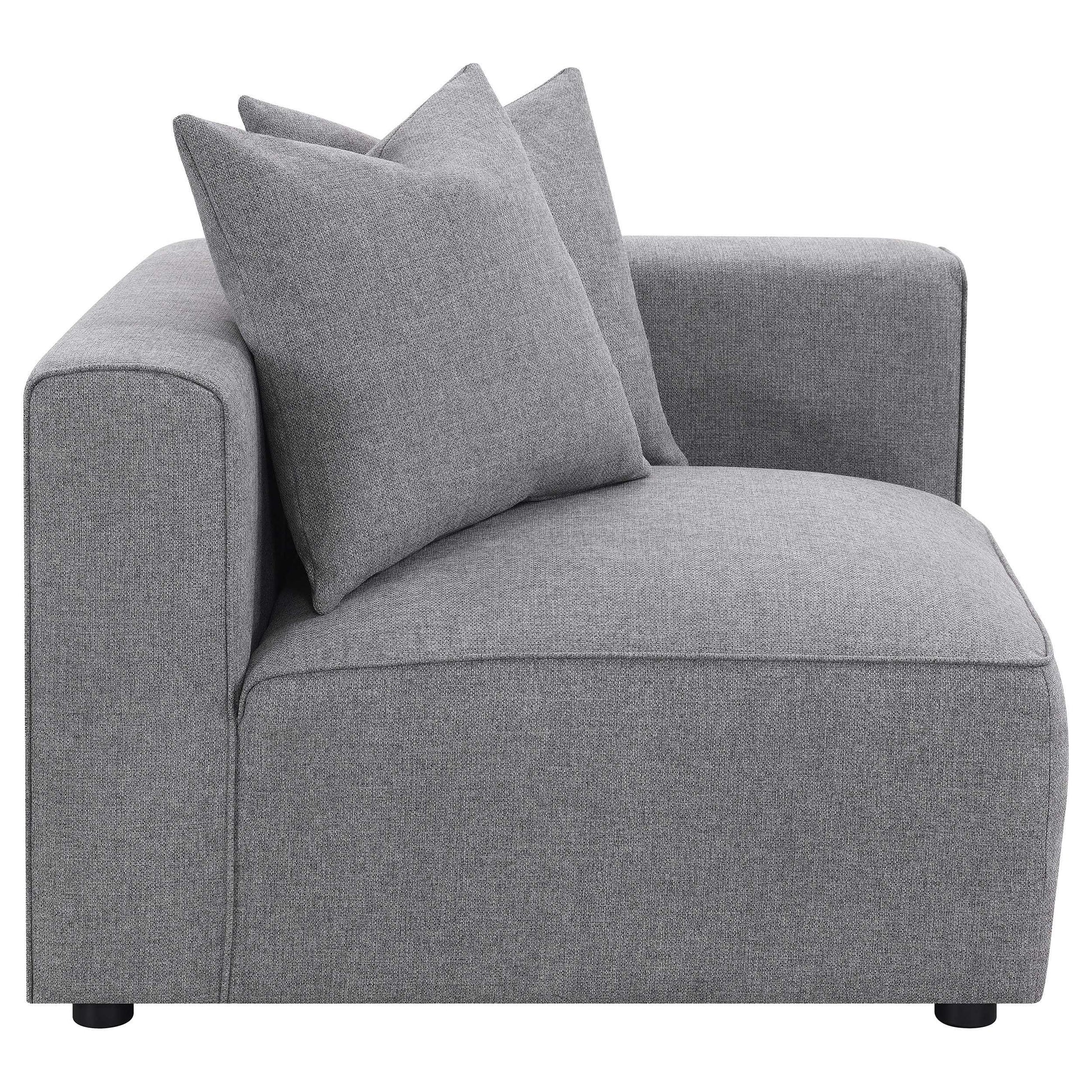 Coaster Furniture Jennifer 551594-SET 6 pc Tight Seat Modular Sectional - Grey IMAGE 10