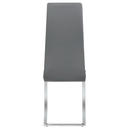 Coaster Furniture Montclair 100515GRY Upholstered Dining Side Chair - Grey IMAGE 7