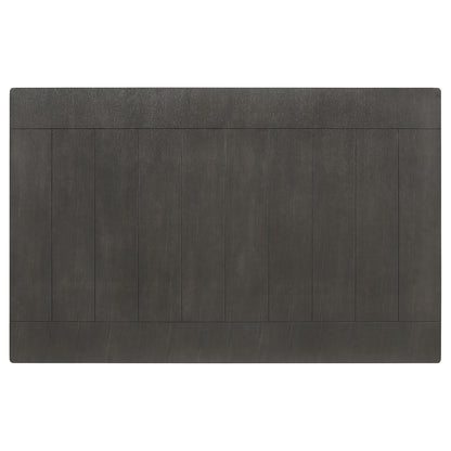 Coaster Furniture Dalila 102721GRY Rectangular 66-inch Wood Dining Table - Dark Grey IMAGE 4