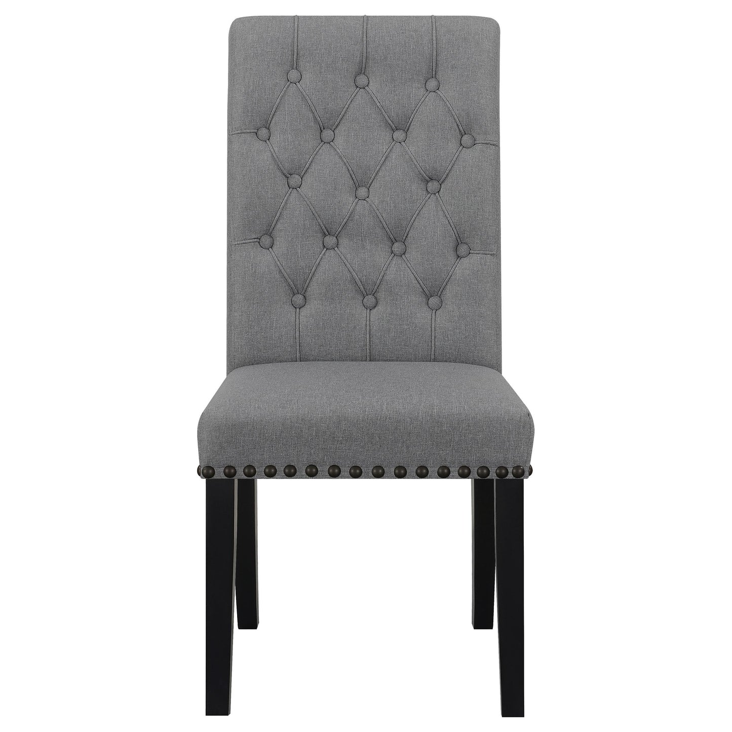 Coaster Furniture Alana 115162 Fabric Upholstered Dining Side Chair - Grey IMAGE 2