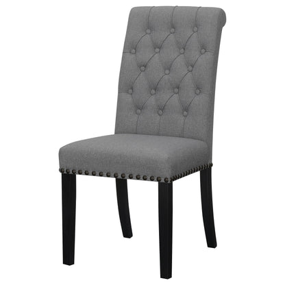 Coaster Furniture Alana 115162 Fabric Upholstered Dining Side Chair - Grey IMAGE 3