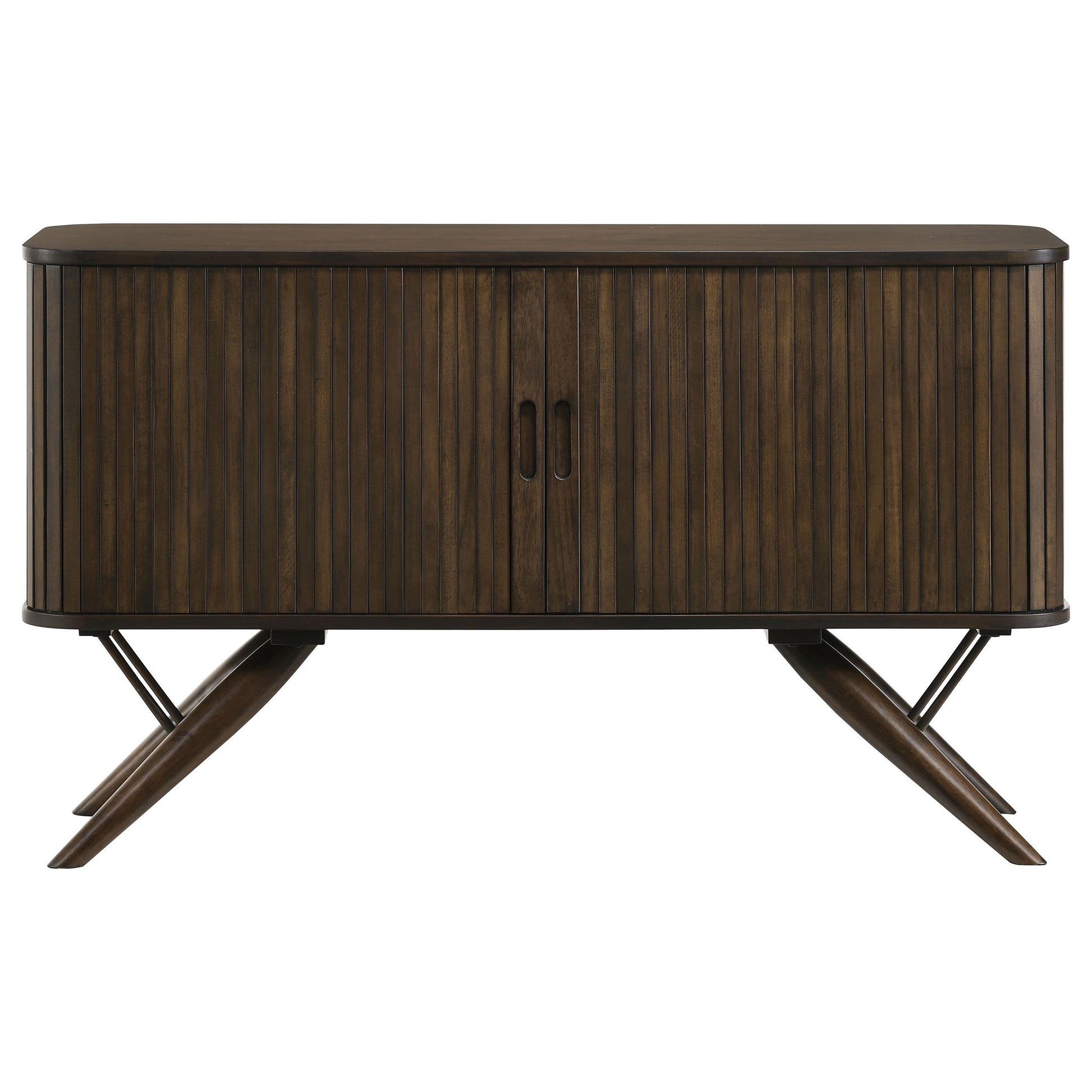 Coaster Furniture Wes 115275 2-door Sideboard Buffet Storage Cabinet - Dark Walnut IMAGE 2