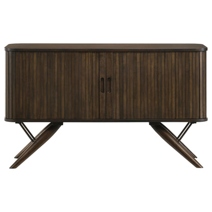 Coaster Furniture Wes 115275 2-door Sideboard Buffet Storage Cabinet - Dark Walnut IMAGE 2