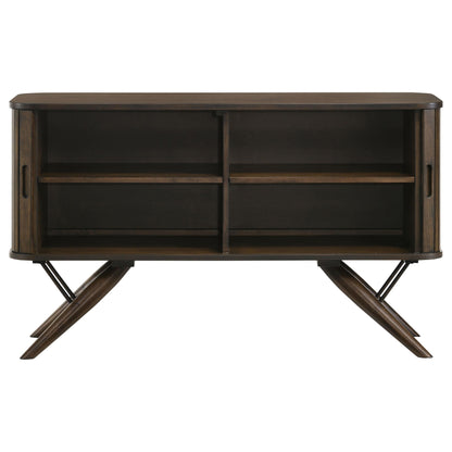 Coaster Furniture Wes 115275 2-door Sideboard Buffet Storage Cabinet - Dark Walnut IMAGE 3